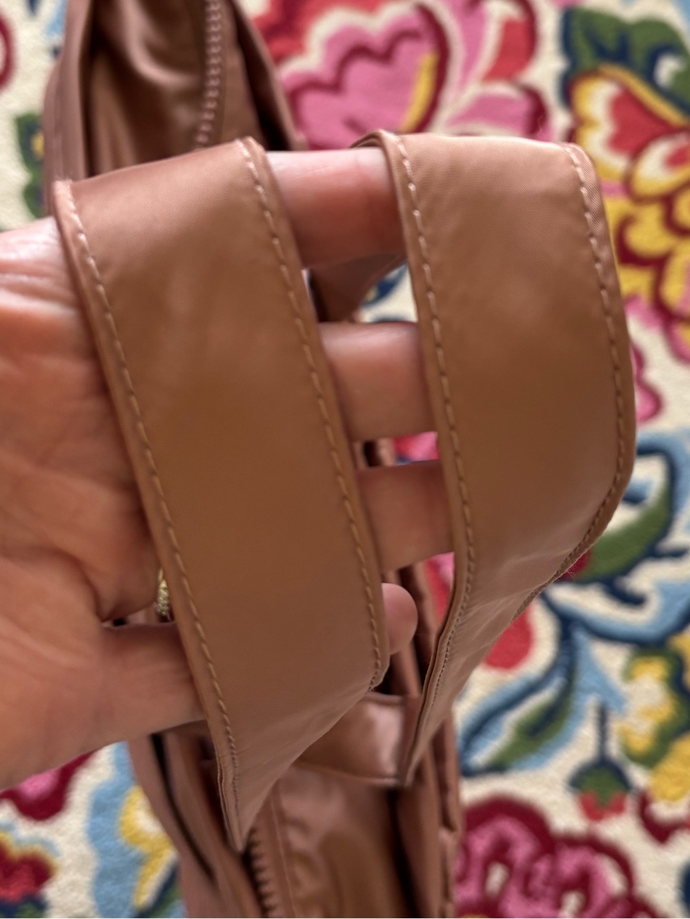 Madewell MWL (Re)sourced Tote Bag in Pink or Rose Gold - Picture 7 of 8